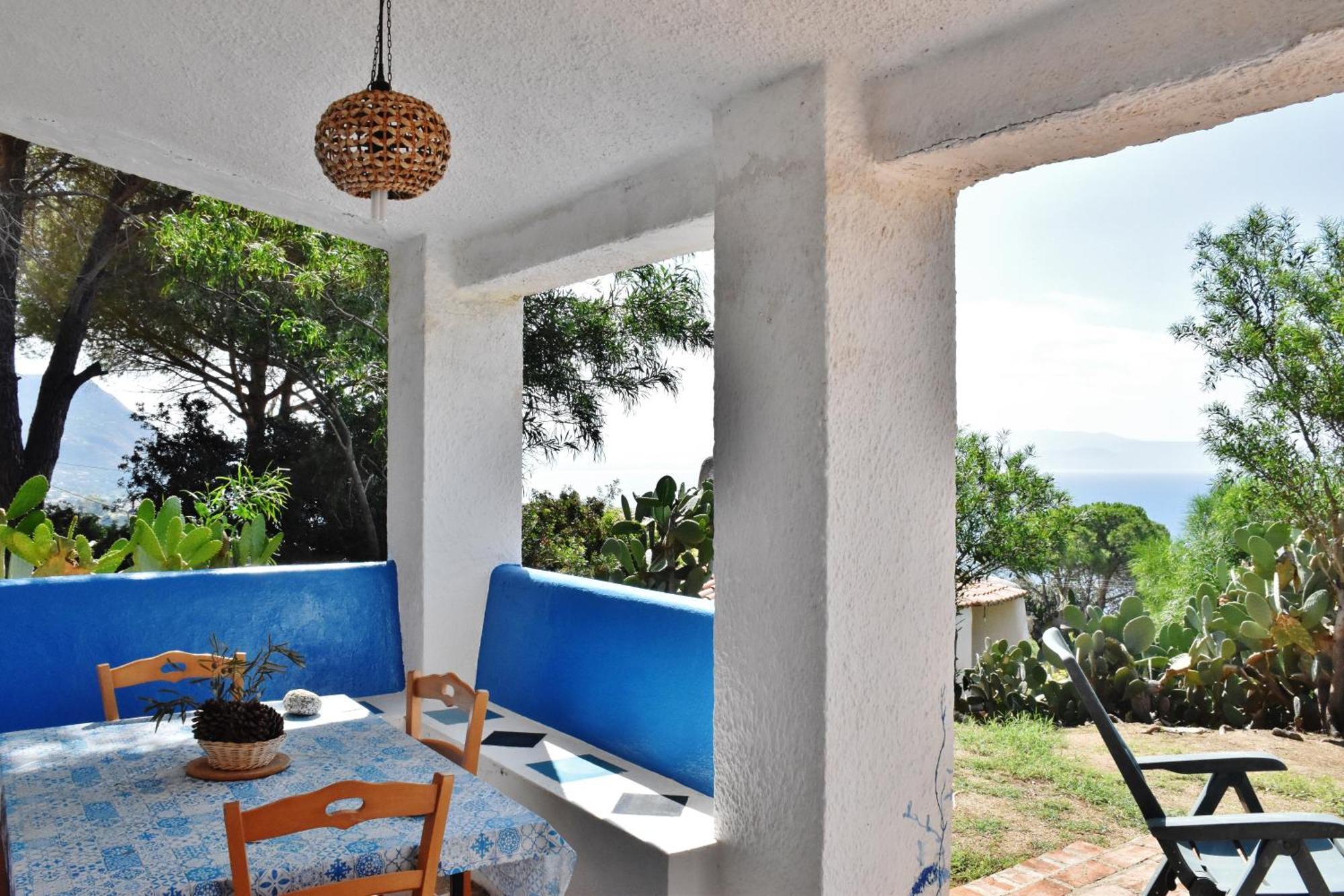Calabria Beach Villa's Capo Vaticano Exterior foto